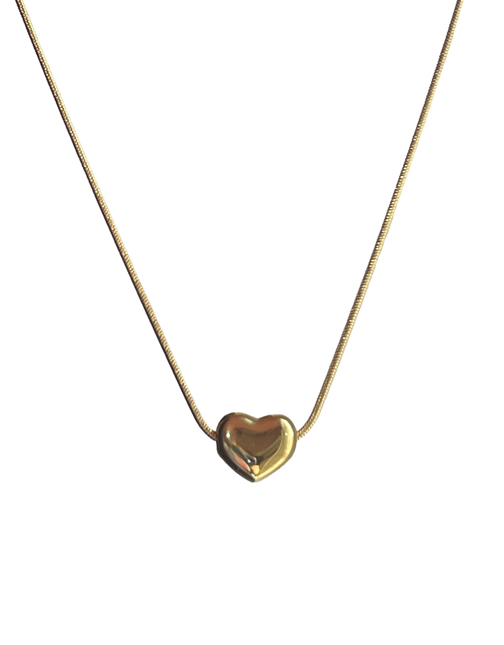 Envogems Minimalist Heart Necklace 2.0 in Stainless Steel