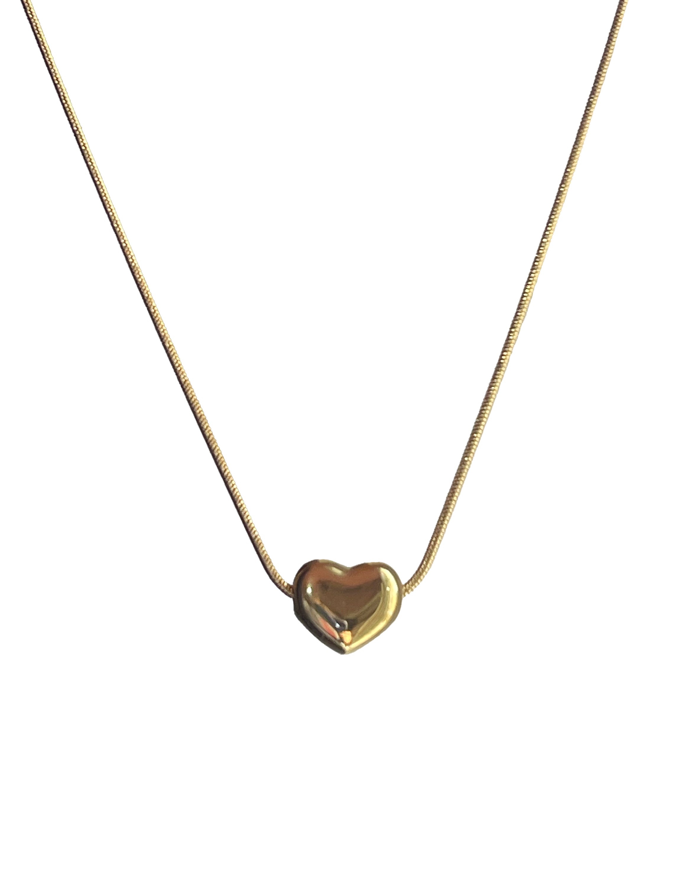 Envogems Minimalist Heart Necklace 2.0 in Stainless Steel