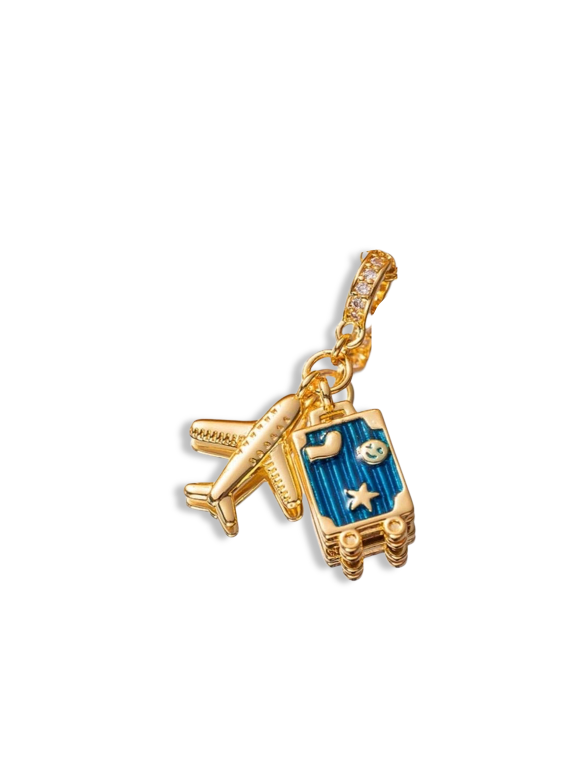 Envogems Travel Enthusiast - Gold Plated Charm