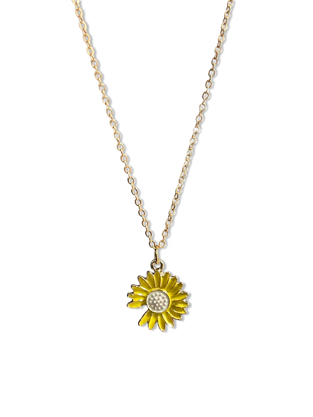 Envogems Radiant Sunflower Pendant Necklace