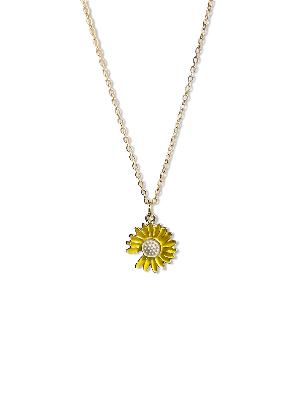 Envogems Radiant Sunflower Pendant Necklace