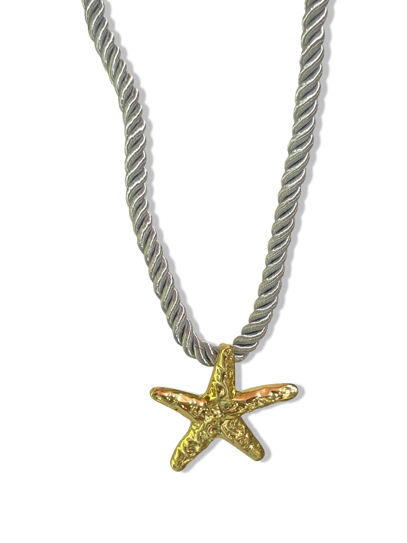 Envogems Limited Edition Gold-Plated Starfish Seashell Necklace