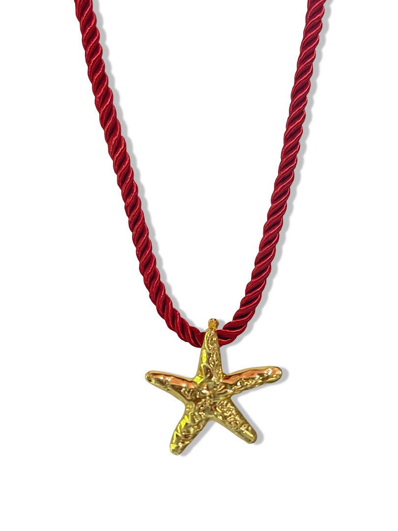 Envogems Limited Edition Gold-Plated Starfish Seashell Necklace