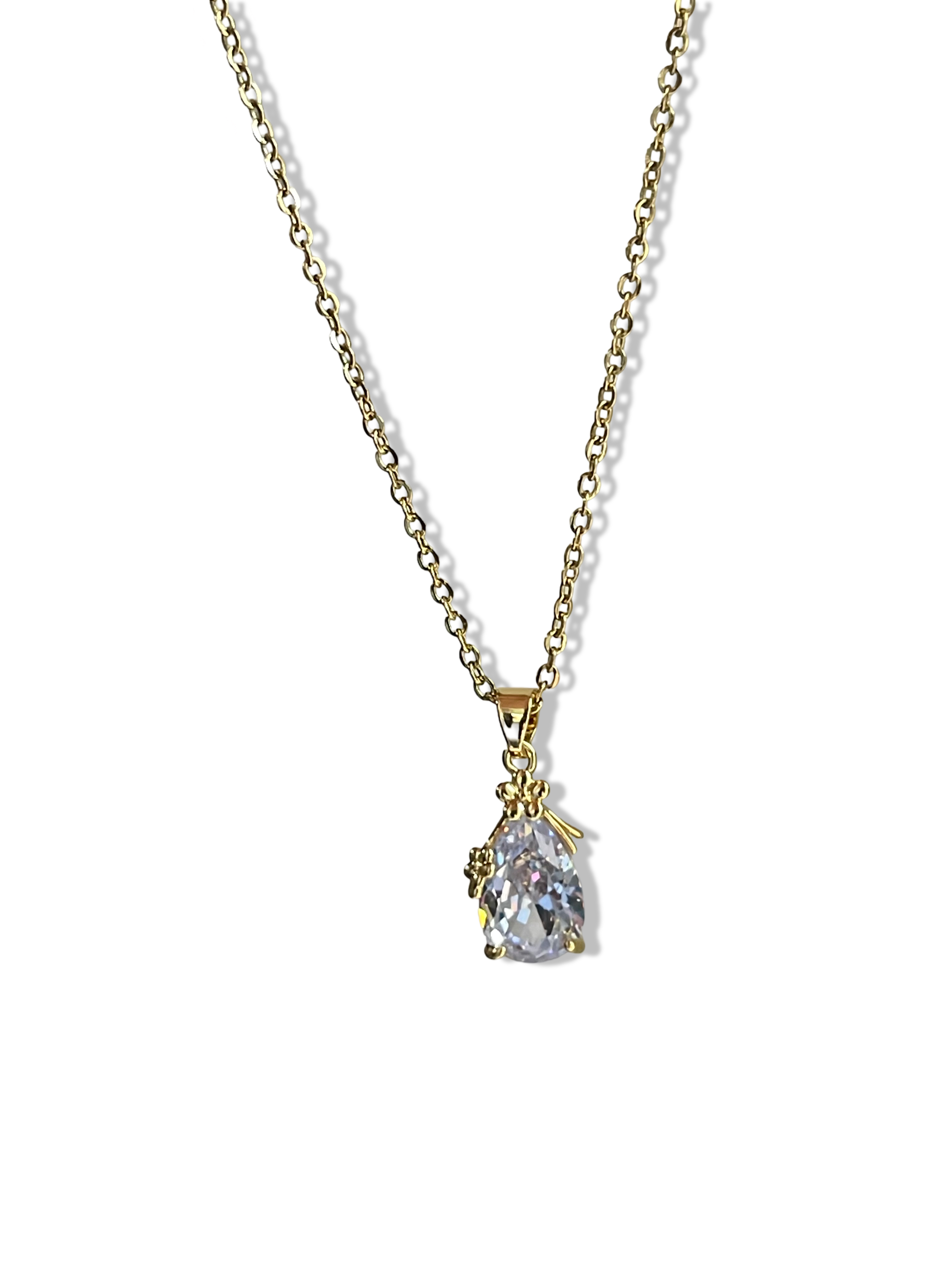 Envogems Radiant Crystal Pendant Necklace