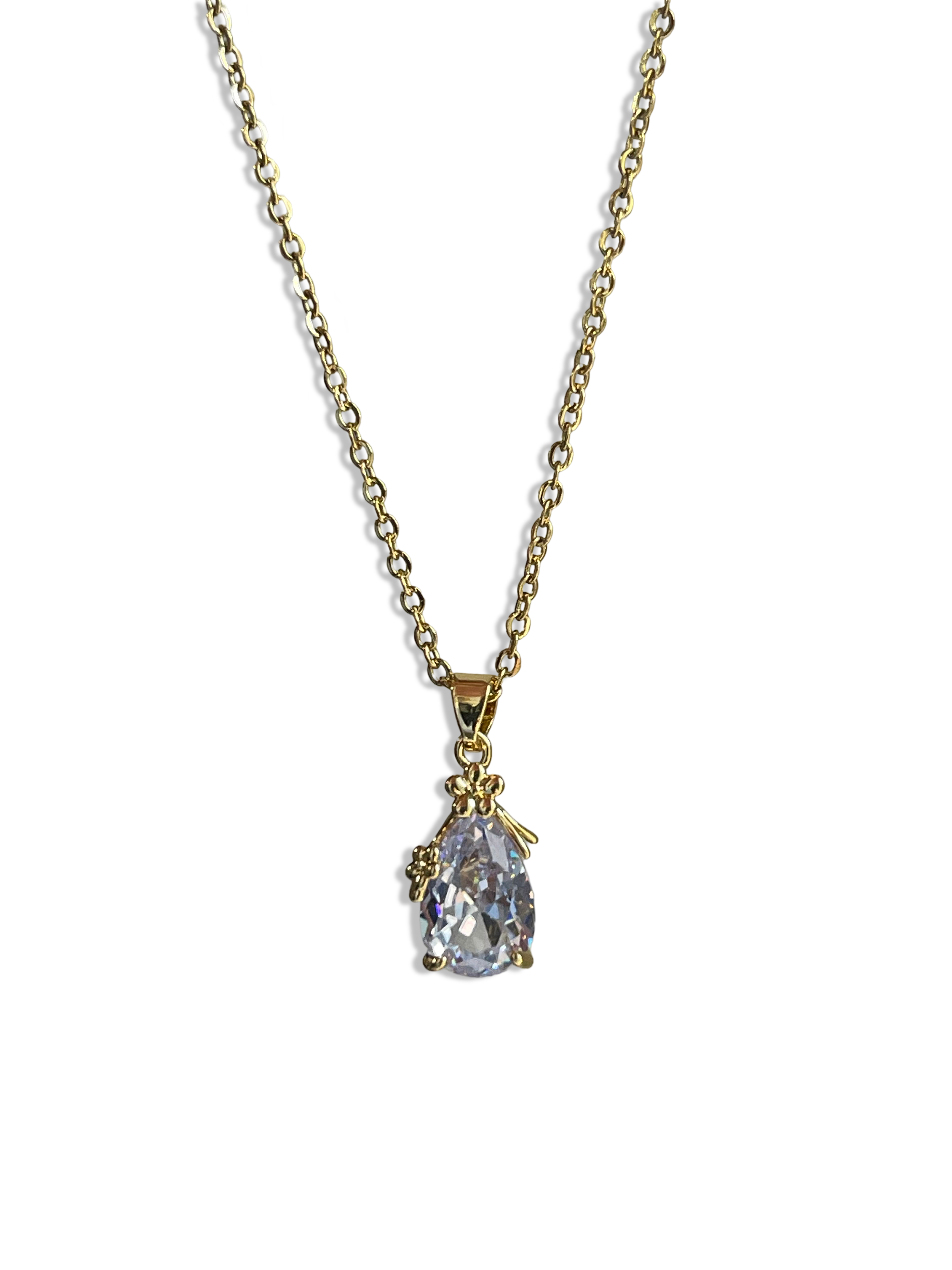 Envogems Radiant Crystal Pendant Necklace