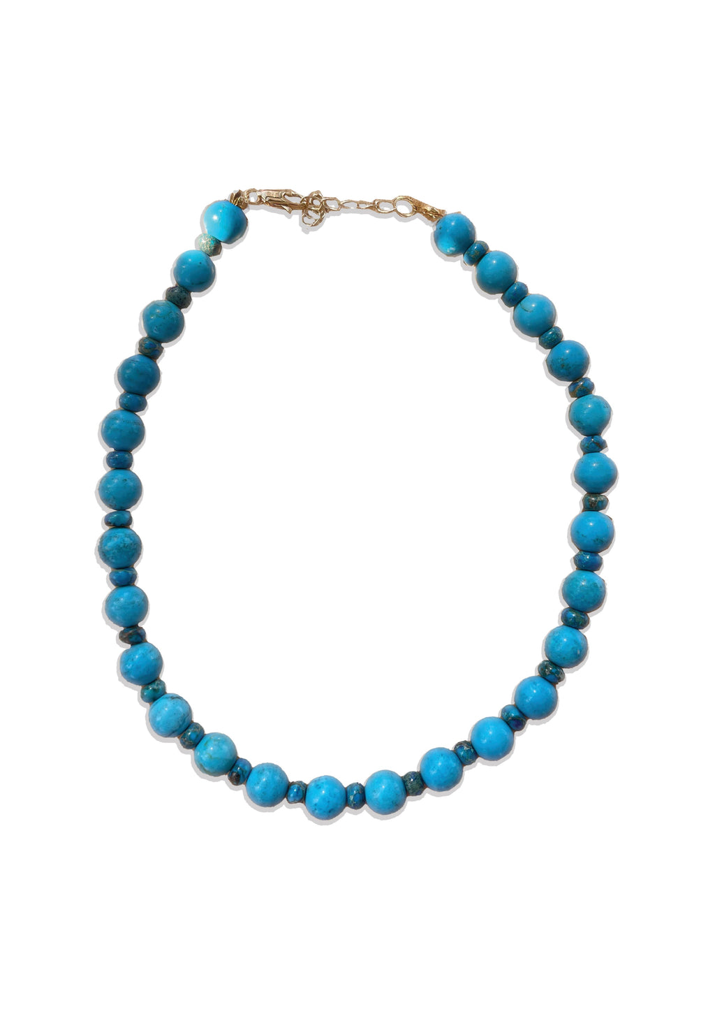 Envogems Chunky Blue Natural Stone Necklace