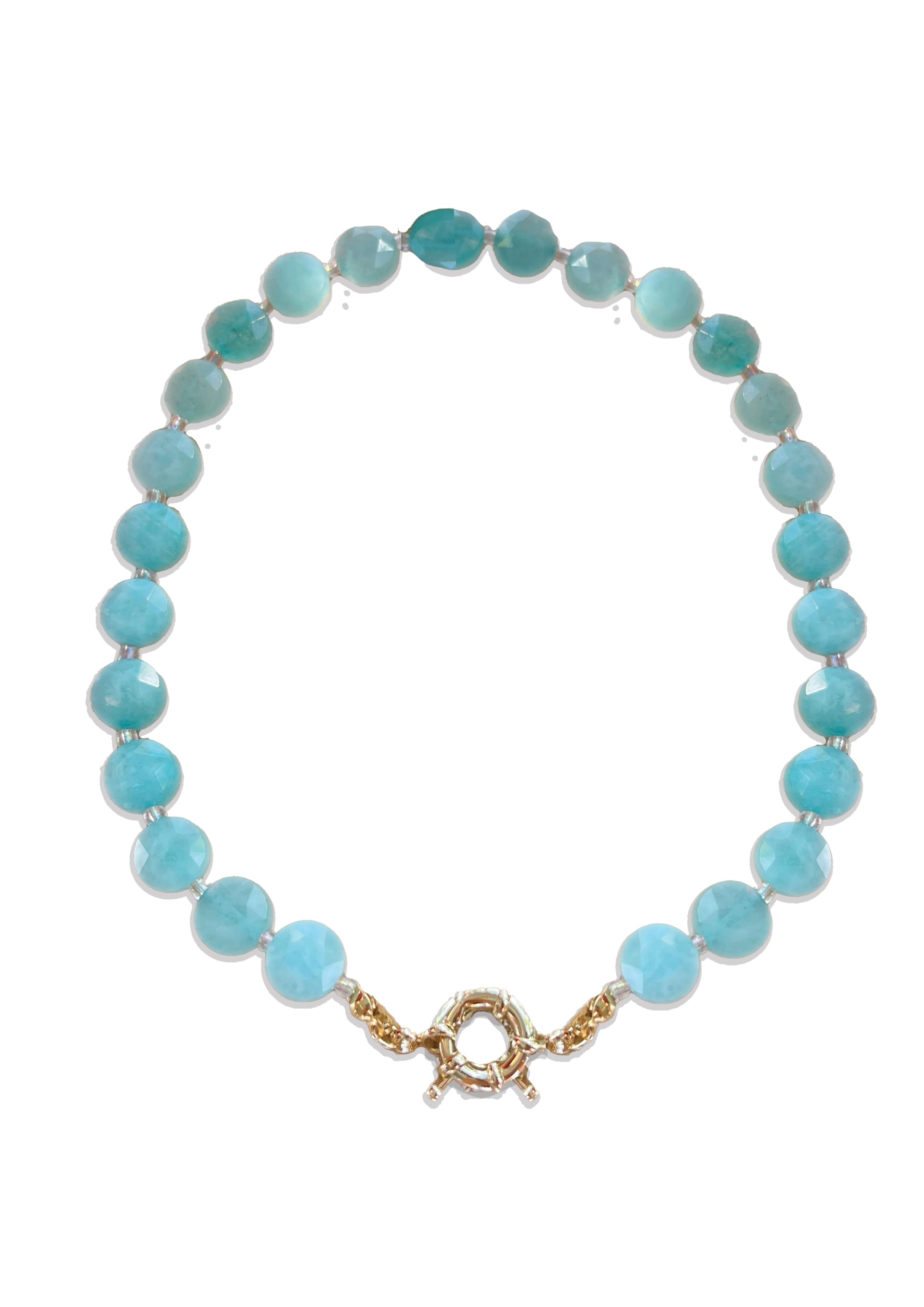 Envogems Deep Blue Natural Stone Necklace