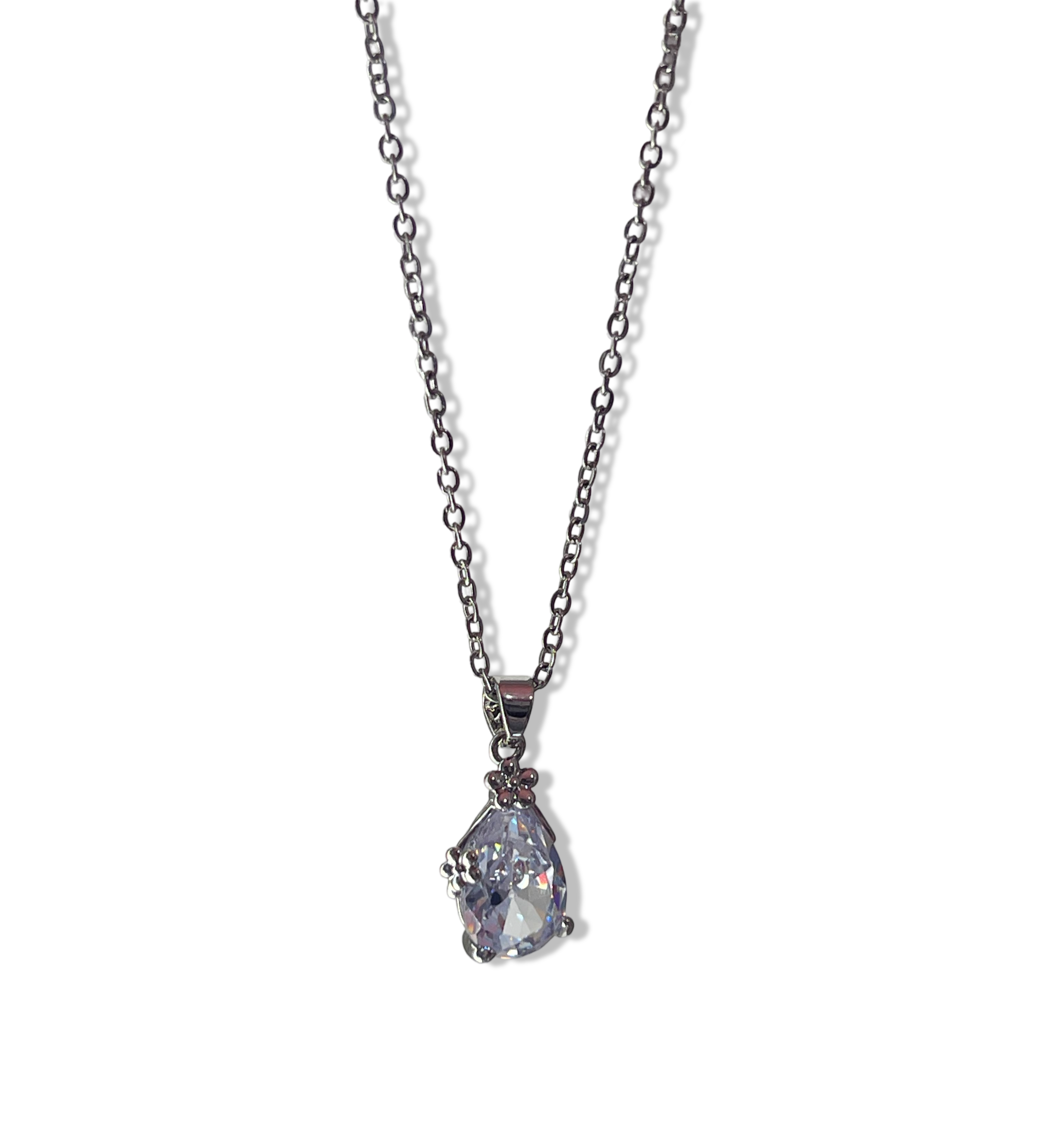 Envogems Radiant Crystal Pendant Necklace