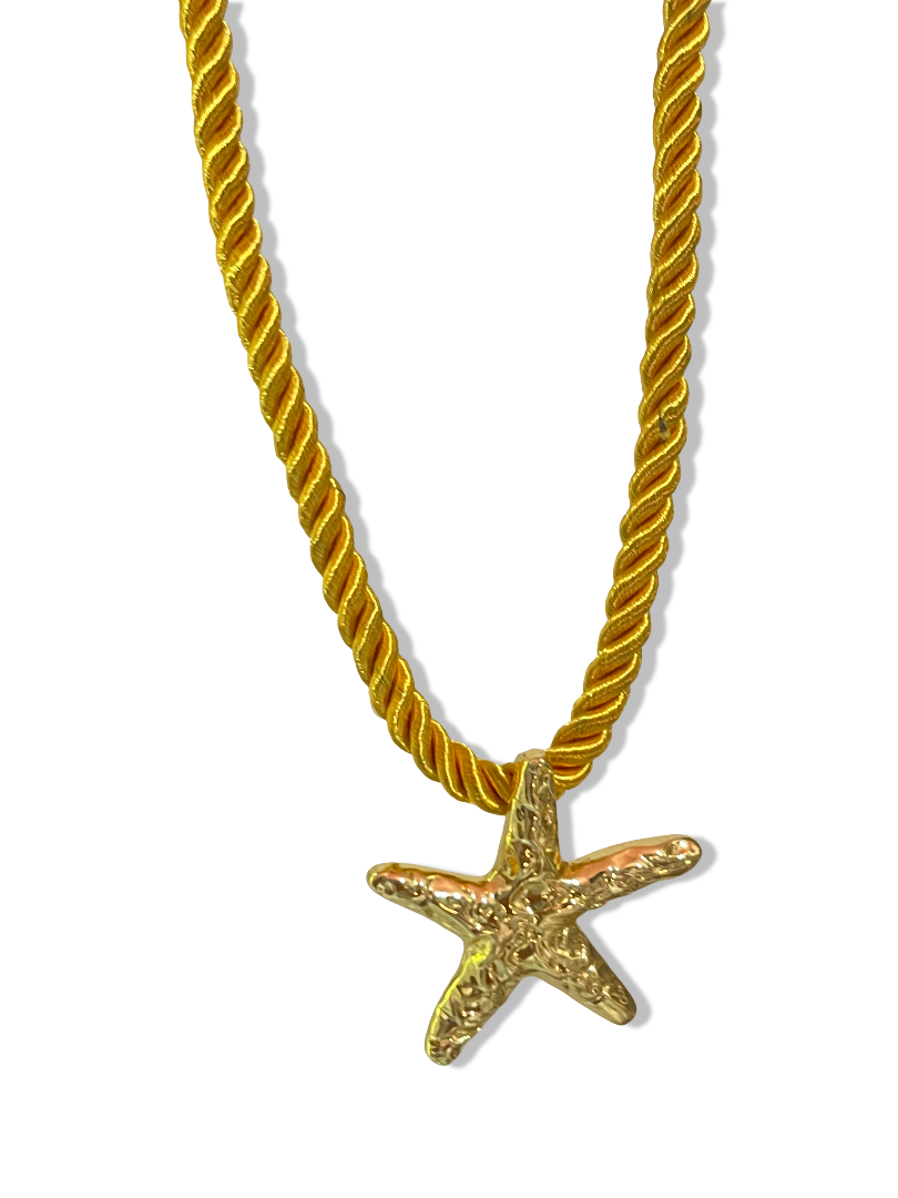 Envogems Limited Edition Gold-Plated Starfish Seashell Necklace