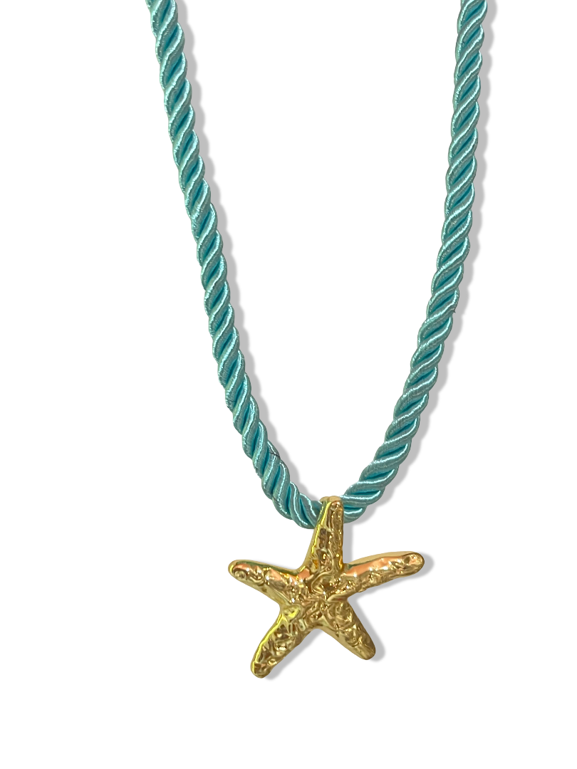 Envogems Limited Edition Gold-Plated Starfish Seashell Necklace